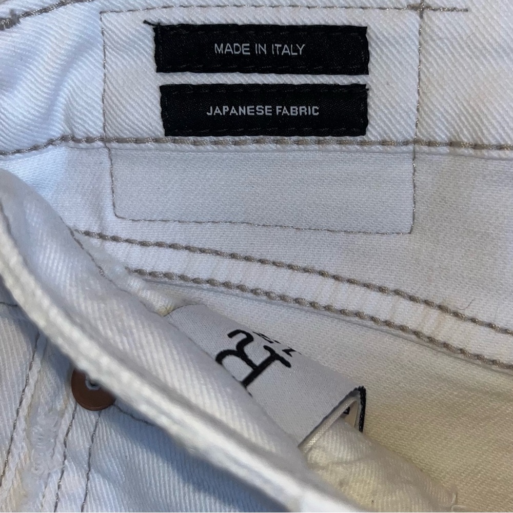 R13 Distressed High-Rise Boy Jeans - Picture 12 of 15